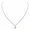 Collier Chopard Happy Diamonds - Collier cœur en or blanc avec diamant 58 Facettes 3798066RV