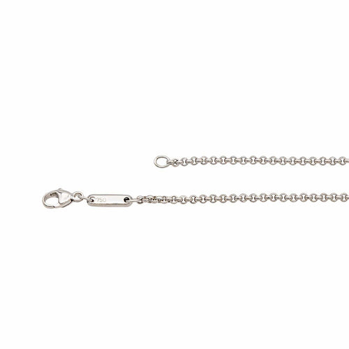 Collier Chopard Happy Diamonds - Collier cœur en or blanc avec diamant 58 Facettes 3798066RV