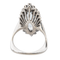 Bague 53 Bague marquise en or blanc, aigue-marine et diamants 58 Facettes 2905284CN
