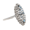 Bague 53 Bague marquise en or blanc, aigue-marine et diamants 58 Facettes 2905284CN