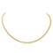 Collier Collier maille jaseron en or jaune 18 carats 58 Facettes 1132933CD