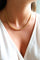 Collier Collier maille jaseron en or jaune 18 carats 58 Facettes 1132933CD