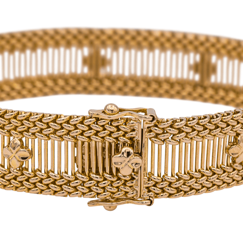Bracelet Bracelet en or rose 18 carats 58 Facettes 3855410CN