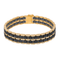 Bracelet Chanel Ultra - Bracelet en or rose 18 carats, céramique noire et diamants 58 Facettes 4125549RV