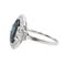 Bague 59 Pompadour - Bague Art déco en platine saphir et diamants 58 Facettes 4099640CN