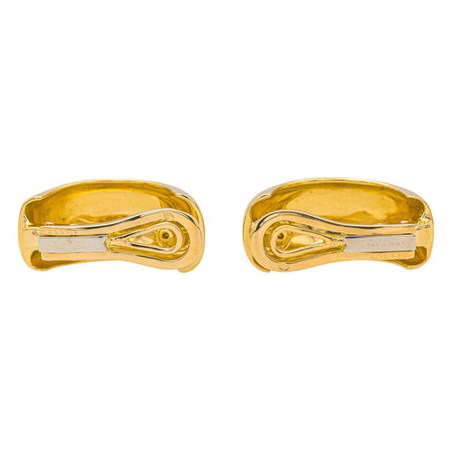 Boucles d'oreilles Mauboussin - Boucles d’oreilles demi-créoles clip en or jaune 18 carats 58 Facettes 4061785CN