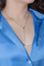Collier Cartier Love - Collier négligé en or blanc et diamant 58 Facettes 4155735CN