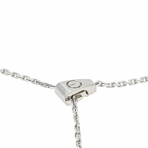 Collier Cartier Love - Collier négligé en or blanc et diamant 58 Facettes 4155735CN