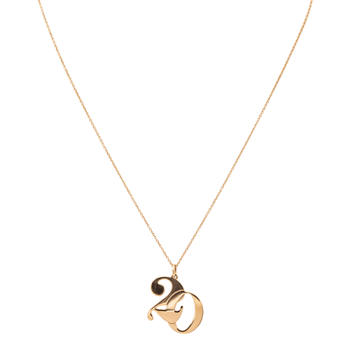 Collier Ginette NY - Collier "20" en or rose 18 carats 58 Facettes 2595548CN