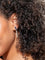 Boucles d'oreilles Boucles d’oreilles pendantes en or jaune avec saphirs et diamants 58 Facettes 4324641CN
