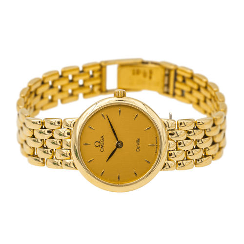Montre Omega - Montre DeVille en or jaune 18 carats 58 Facettes 4283469CN