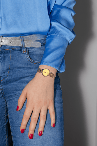 Montre Omega - Montre DeVille en or jaune 18 carats 58 Facettes 4283469CN