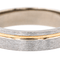 Bague 55 Guérin - Bague alliance en or blanc et or rose 18 carats 58 Facettes 4098638RV