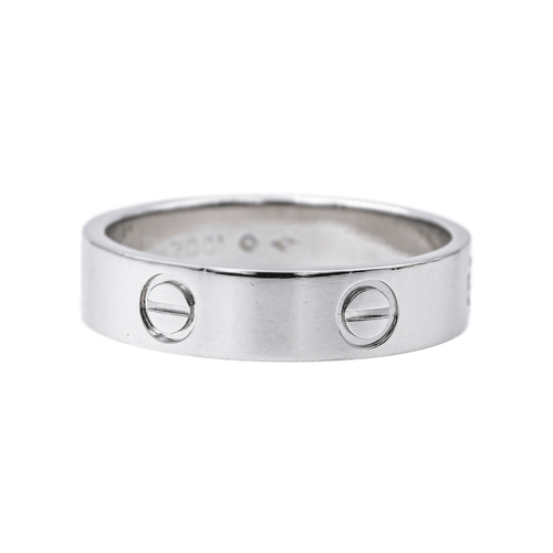 Bague 64 Cartier Love - Bague en platine 950 58 Facettes 4286192CN