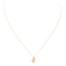 Collier Ginette NY - Collier pendentif Mini Ever Disc en or rose et diamant 58 Facettes 2682447CN