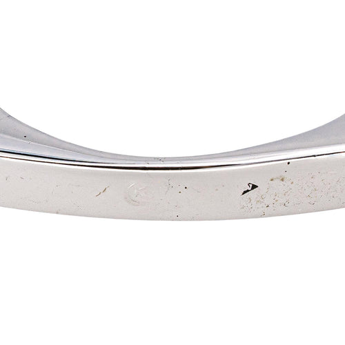 Bague 49 Bague solitaire en or blanc et aigue-marine 58 Facettes 4152530RV