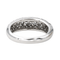 Bague 51 Bague en or blanc 18 carats pavée de diamants 58 Facettes 4298865CN