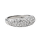 Bague 51 Bague en or blanc 18 carats pavée de diamants 58 Facettes 4298865CN