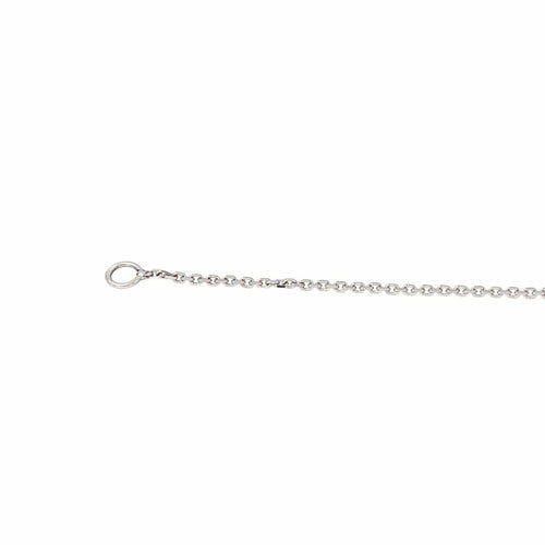 Collier Collier en or blanc 18 carats avec tanzanite et diamant 58 Facettes 4423605RV