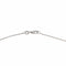 Collier Collier en or blanc 18 carats avec tanzanite et diamant 58 Facettes 4423605RV