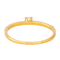Bague 57 Bague solitaire en or jaune 18 carats et diamants 58 Facettes 4539263RV