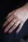 Bague 58 Dinh Van Seventies - Bague alliance en or blanc 58 Facettes 1649322CN