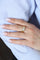 Bague 54 Bague vintage en or jaune et blanc 18 carats sertie de diamants 58 Facettes 2329030CN