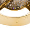 Bague 56 Bague pavée de diamants en or jaune et or blanc 18 carats 58 Facettes 2468099CN