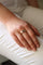 Bague 59 Bague en or jaune et or blanc 18 carats saphir et diamants 58 Facettes 2593579CD