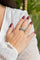Bague 57 Chopard La Strada - Bague bandeau en or blanc et diamants 58 Facettes 2549311CN