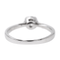 Bague 53 Bague solitaire en or blanc 18 carats et diamant 58 Facettes 2673349CN