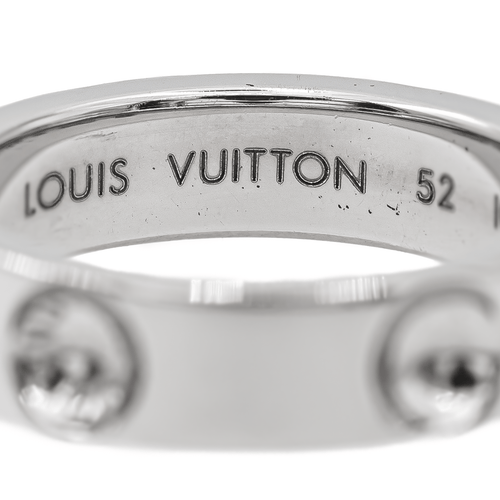 Bague 52 Louis Vuitton Empreinte - Bague alliance en or blanc 18 carats 58 Facettes 2699516CN