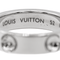 Bague 52 Louis Vuitton Empreinte - Bague alliance en or blanc 18 carats 58 Facettes 2699516CN