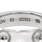 Bague 52 Louis Vuitton Empreinte - Bague alliance en or blanc 18 carats 58 Facettes 2699516CN