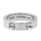 Bague 52 Louis Vuitton Empreinte - Bague alliance en or blanc 18 carats 58 Facettes 2699516CN