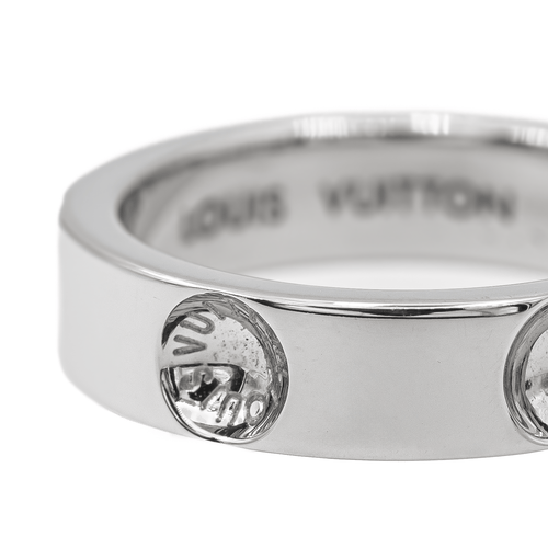 Bague 52 Louis Vuitton Empreinte - Bague alliance en or blanc 18 carats 58 Facettes 2699516CN