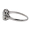 Bague 53 Bague Toi et Moi en platine 950 et diamants 58 Facettes 2735890CN