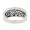 Bague 52 Bague jonc en or blanc 18 carats pavée de diamants 58 Facettes 3046732CN
