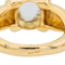 Bague 50 Bague en or jaune avec aigue-marine et diamants 58 Facettes 3088690CN