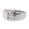 Bague 56 Bague trilogie en or blanc 18 carats et diamants 58 Facettes 3167516CN