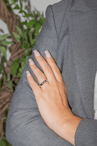 Bague 59 Tiffany & Co Forever - Bague alliance en platine 58 Facettes 3223258CN