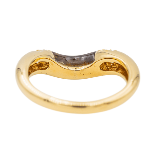 Bague 52 Cartier - Bague en or jaune sertie d’œil de tigre et diamants 58 Facettes 3662247RV