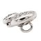 Pendentif Pendentif en or blanc 18 carats serti de diamants 58 Facettes 2487215CN