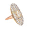 Bague 49 Bague marquise en or rose et diamants 58 Facettes 4445908CN