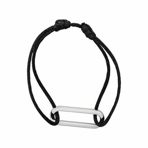 Bracelet Dinh Van Maillon - Bracelet cordon en or blanc 58 Facettes 4550214RV