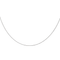 Collier Chaîne - Collier en or blanc 18 carats maille forçat 58 Facettes 2876686CN