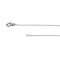 Collier Chaîne - Collier en or blanc 18 carats maille forçat 58 Facettes 2876686CN