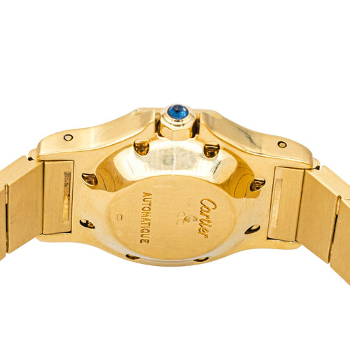 Montre Cartier - Montre Santos octogonale en or jaune 750 58 Facettes 4404004CN