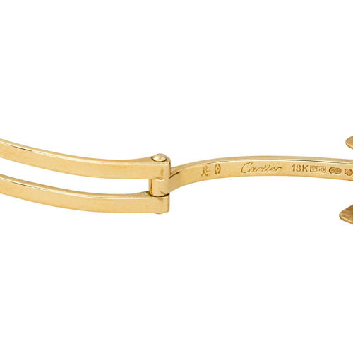 Montre Cartier - Montre Santos octogonale en or jaune 750 58 Facettes 4404004CN