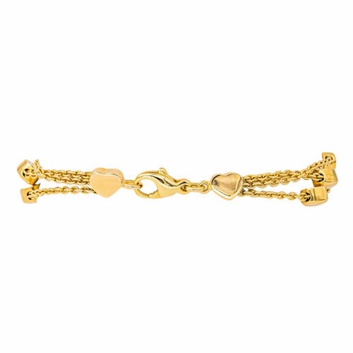 Bracelet Chopard Love Happy Diamond - Bracelet en or jaune et diamants 58 Facettes 4423010CN